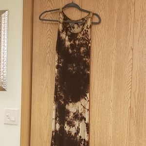 GO Couture  body con maxi dress size L